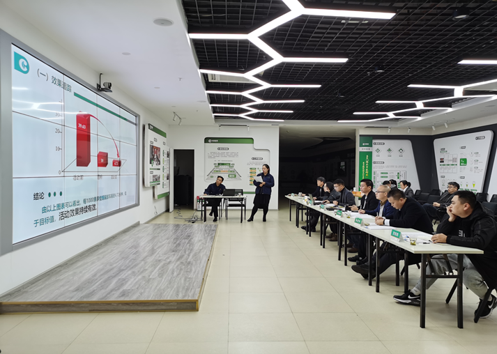 我司協(xié)助企業(yè)開展年度QC、精益課題成果評審活動